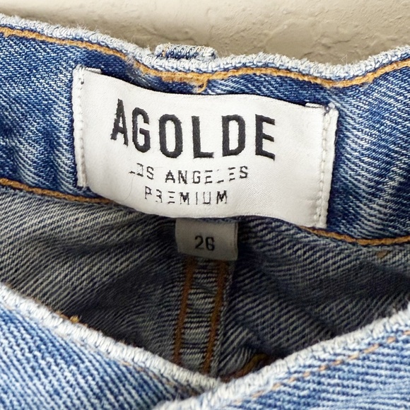 Agolde Jamie High Rise Classic Jeans Size 26 - Picture 6 of 8
